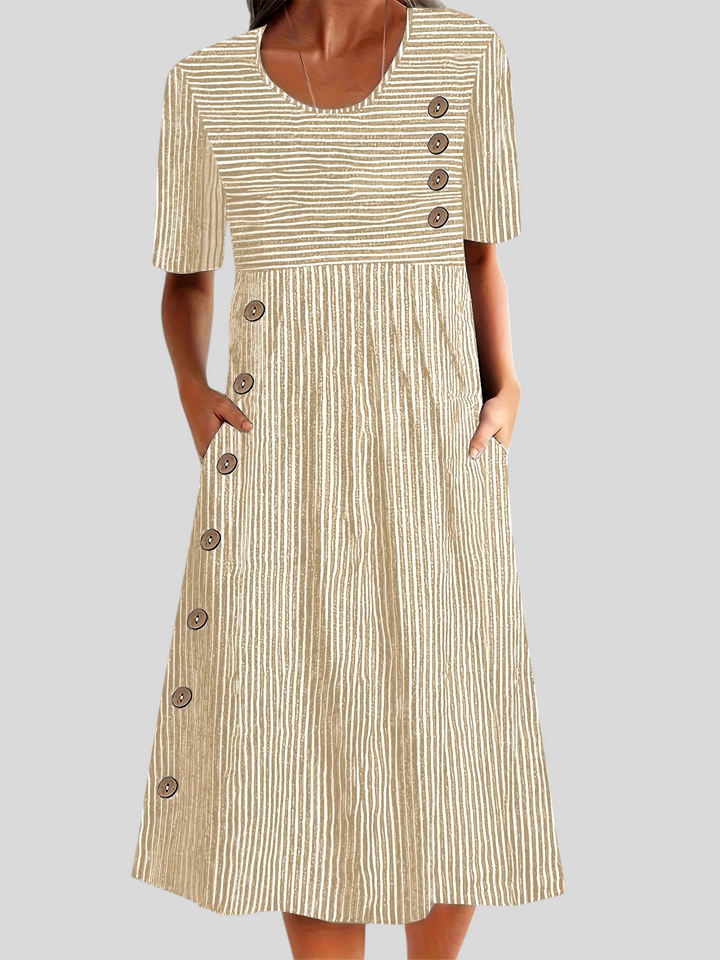 Sofia - Prugasta Ljetna Haljina