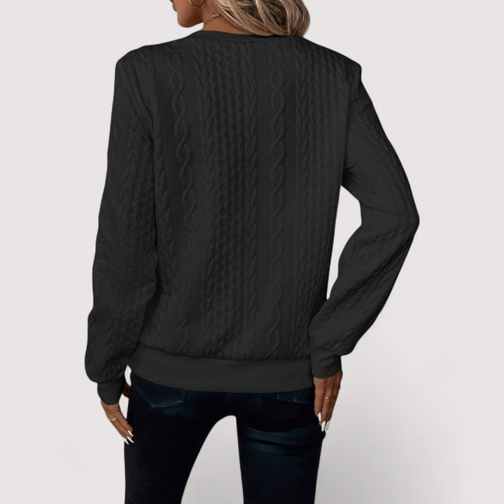 Birgit | Elegantni pleteni pulover