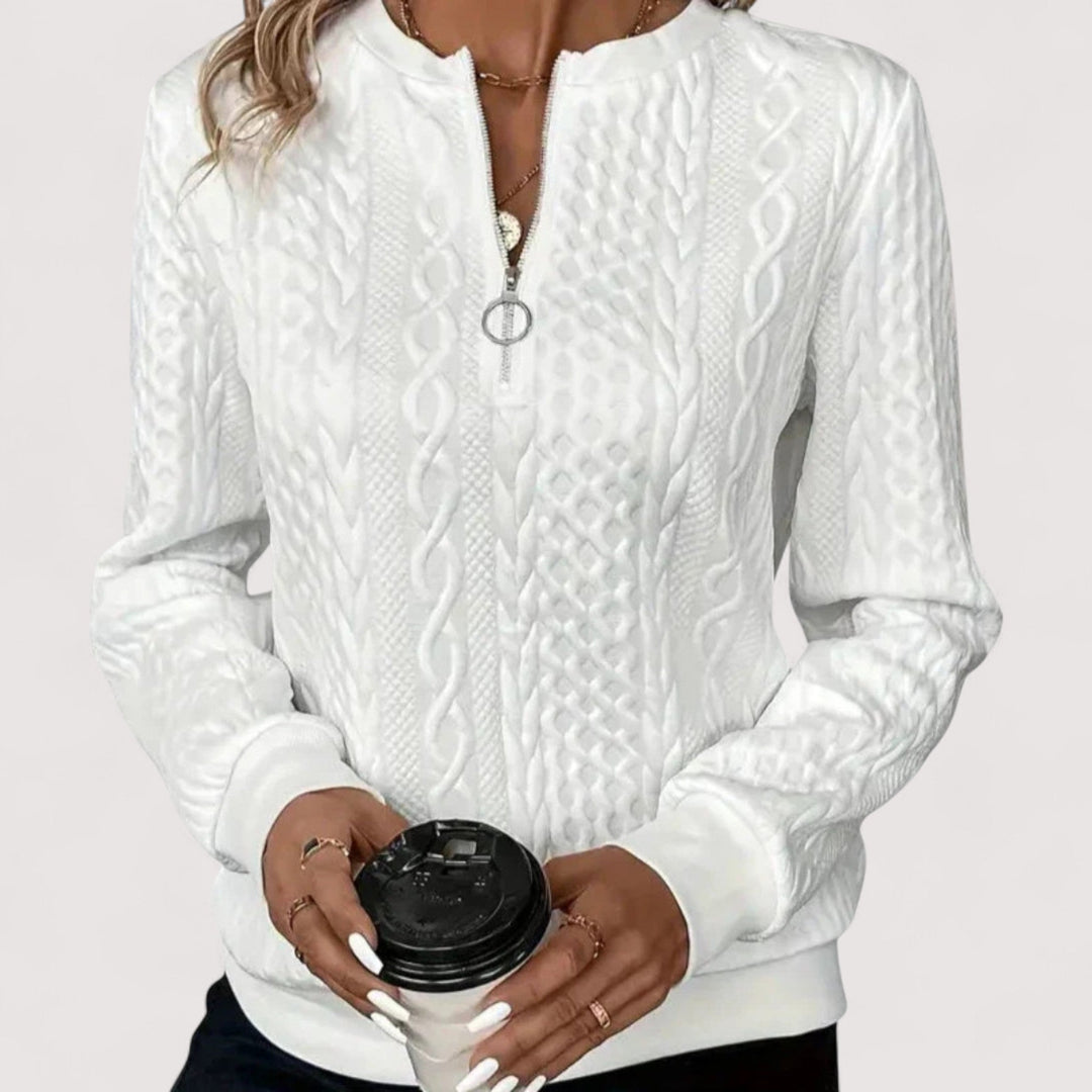 Birgit | Elegantni pleteni pulover