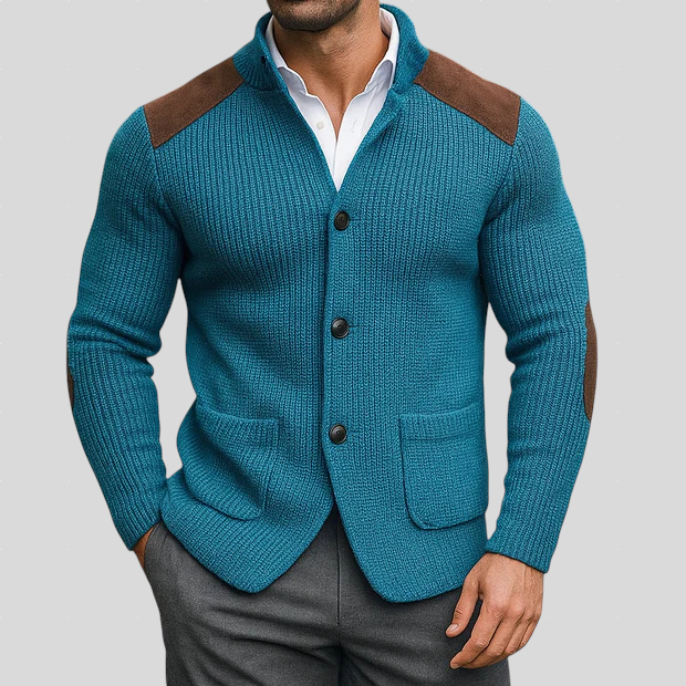 Lovro – Teksturirani Pleteni Blazer