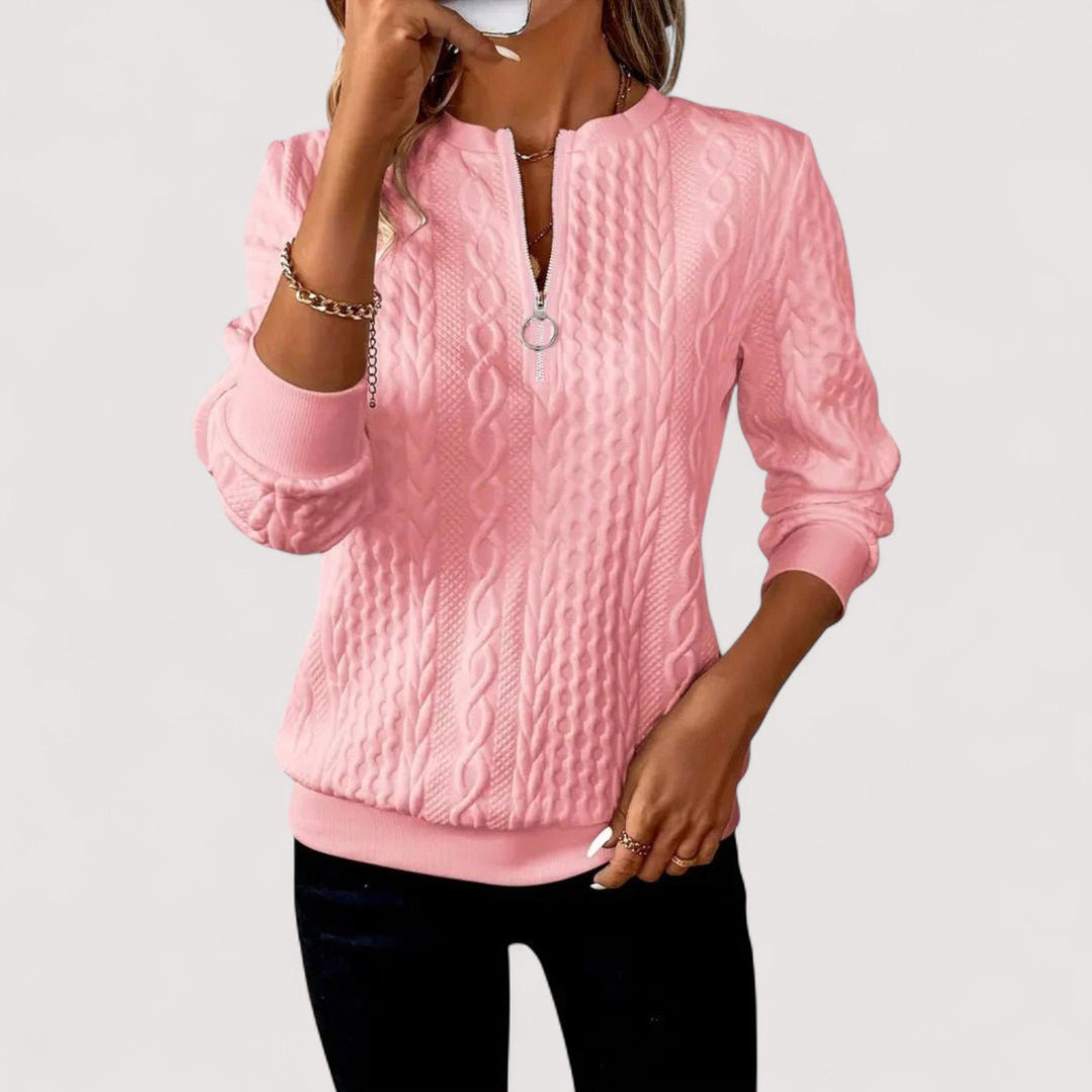 Birgit | Elegantni pleteni pulover