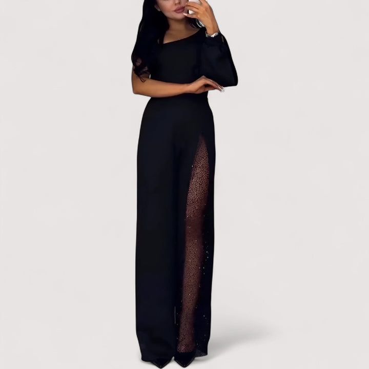 Ines | Moderni kombinezon sa širokim nogavicama