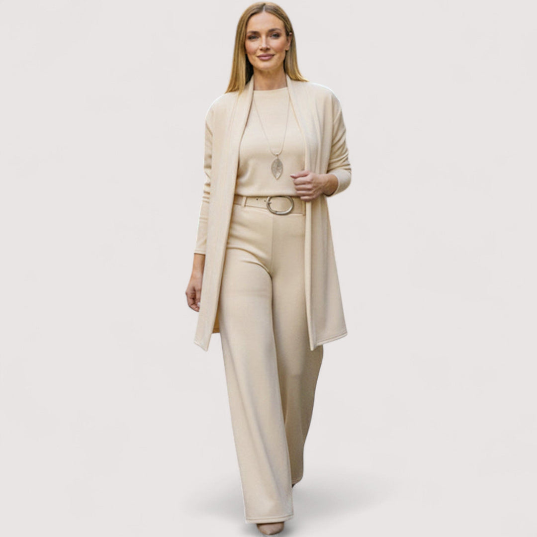 Francesca | Luksuzni i udobni trodijelni ženski komplet