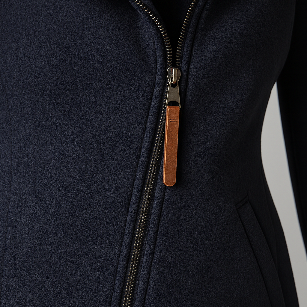 Valentina – Zimski kaput s asimetričnim patentnim zatvaračem