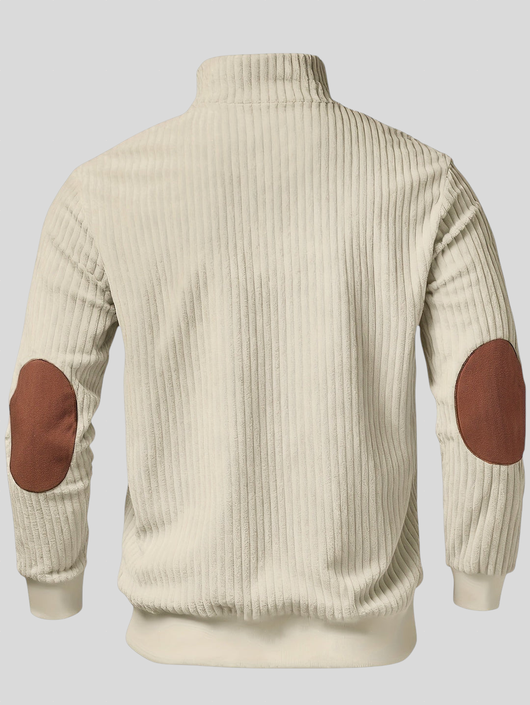 Kortez – Ležerni Pleteni Pulover s Poluzipom