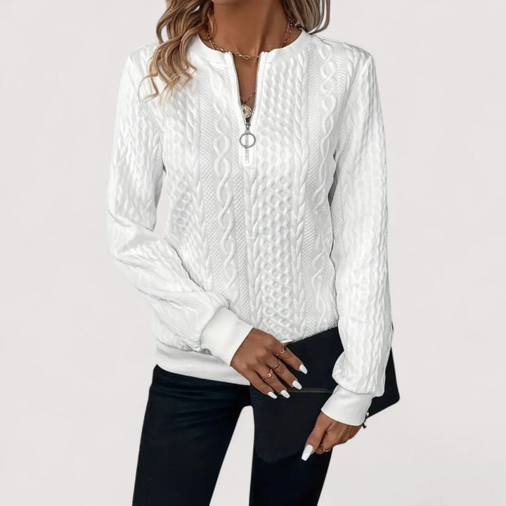 Birgit | Elegantni pleteni pulover