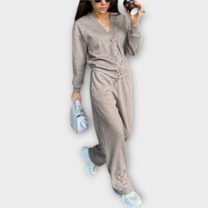 Hedviga - Set pletenog kaputa i hlača