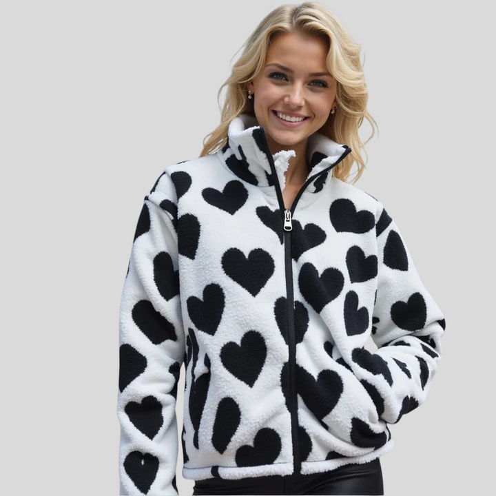 Katharina - Reverzibilna Jakna s Srcima