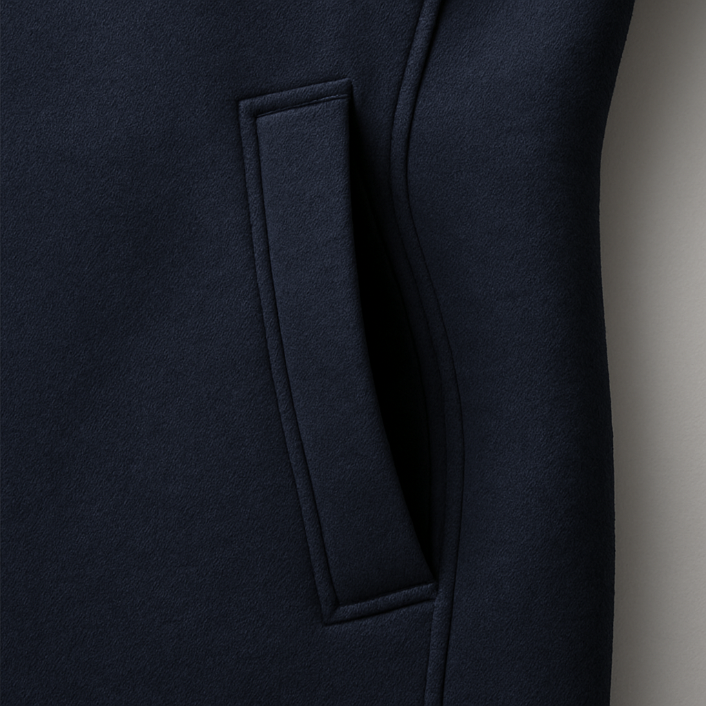 Valentina – Zimski kaput s asimetričnim patentnim zatvaračem