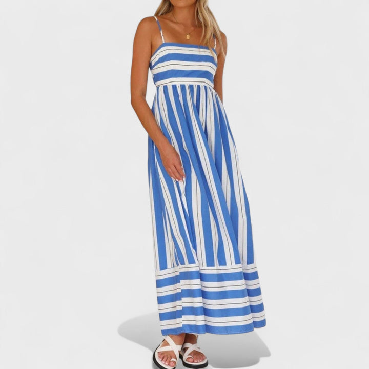 Isabel - Duga haljina s prugama