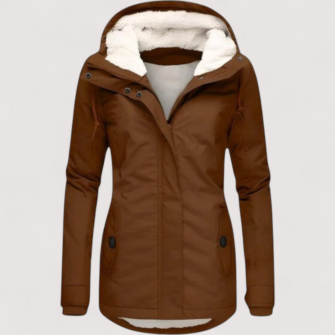 Nella | Vodootporna zimska jakna s kapuljačom