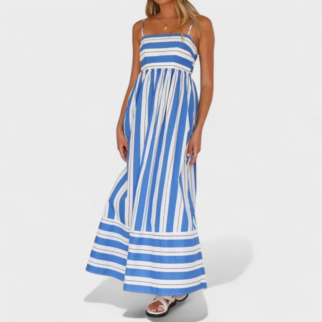 Isabel - Duga haljina s prugama