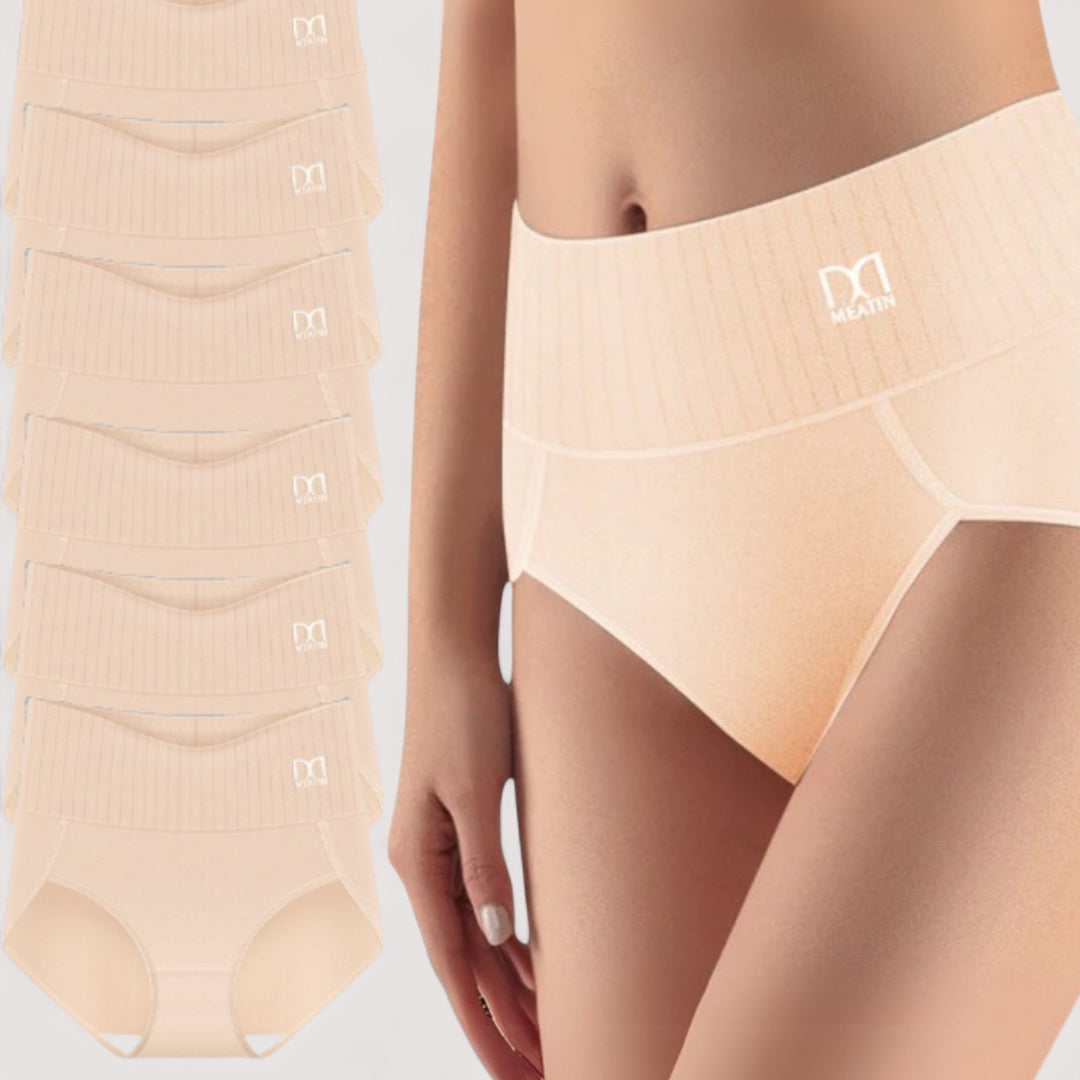 Elena | Pakiranje od 6 slipova za kontrolu trbuha