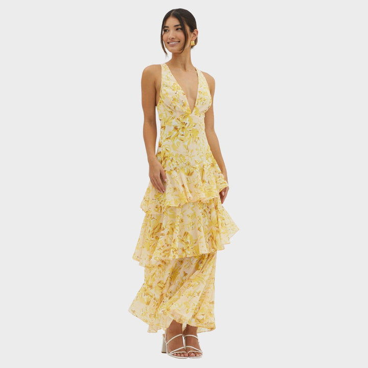 Helena - Midi haljina Bloom Shift