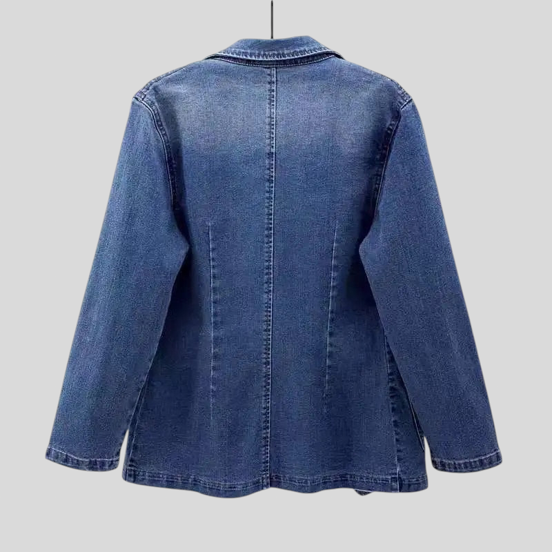 Sandra - Klasični Denim Blazer