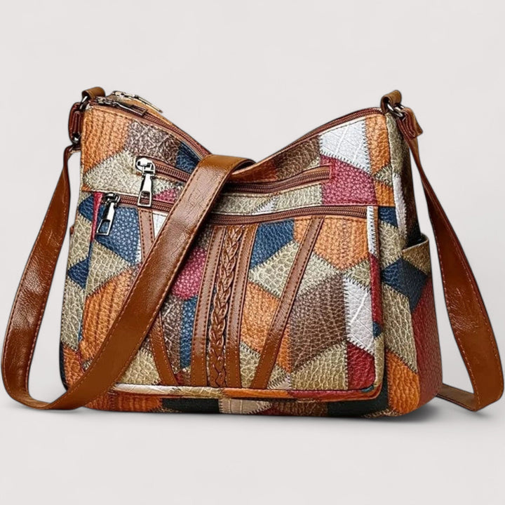 Zara | Mozaik kožna torba