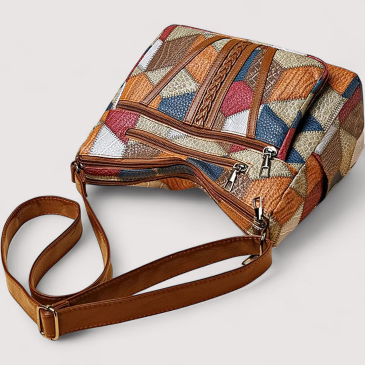 Zara | Mozaik kožna torba