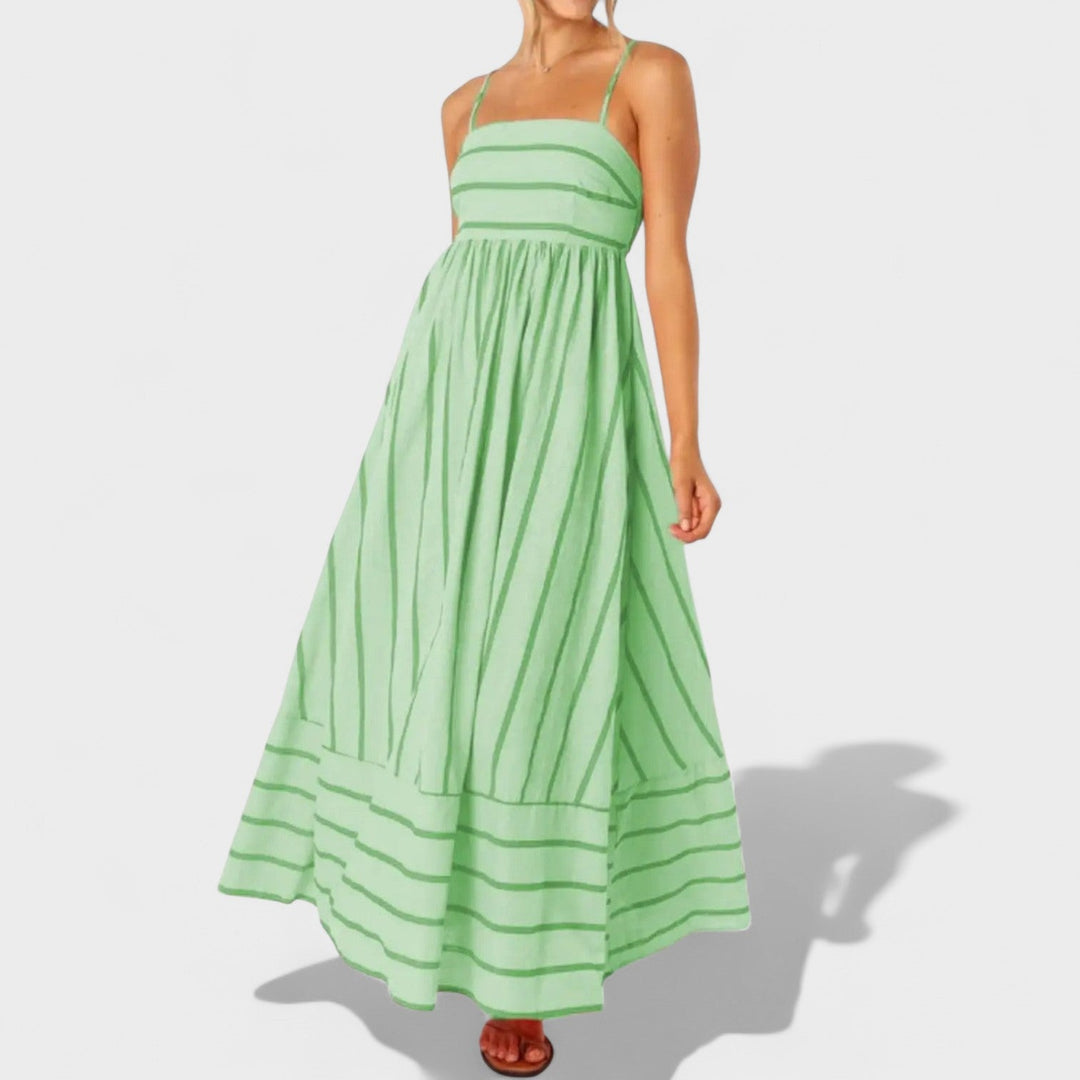 Isabel - Duga haljina s prugama