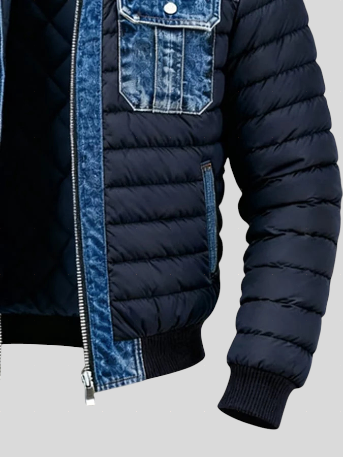 Nikola – Klasična Dvostruka Denim Jakna