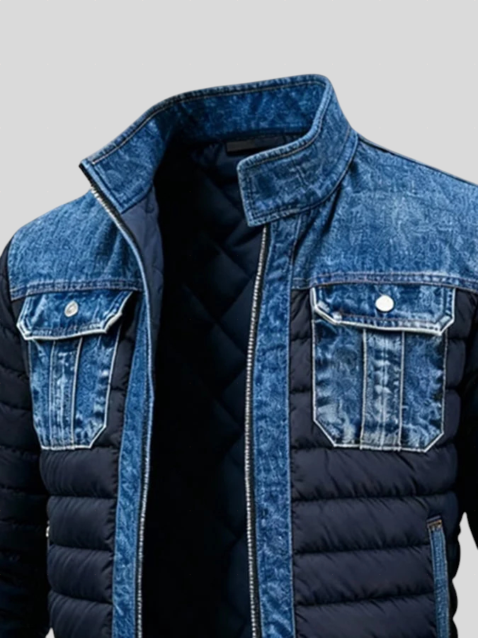 Nikola – Klasična Dvostruka Denim Jakna