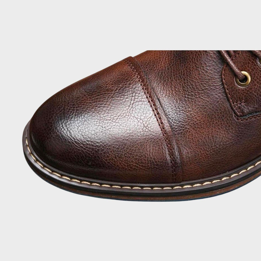 George - Kožne Oxford gležnjače visokokvalitetne ručno izrađene