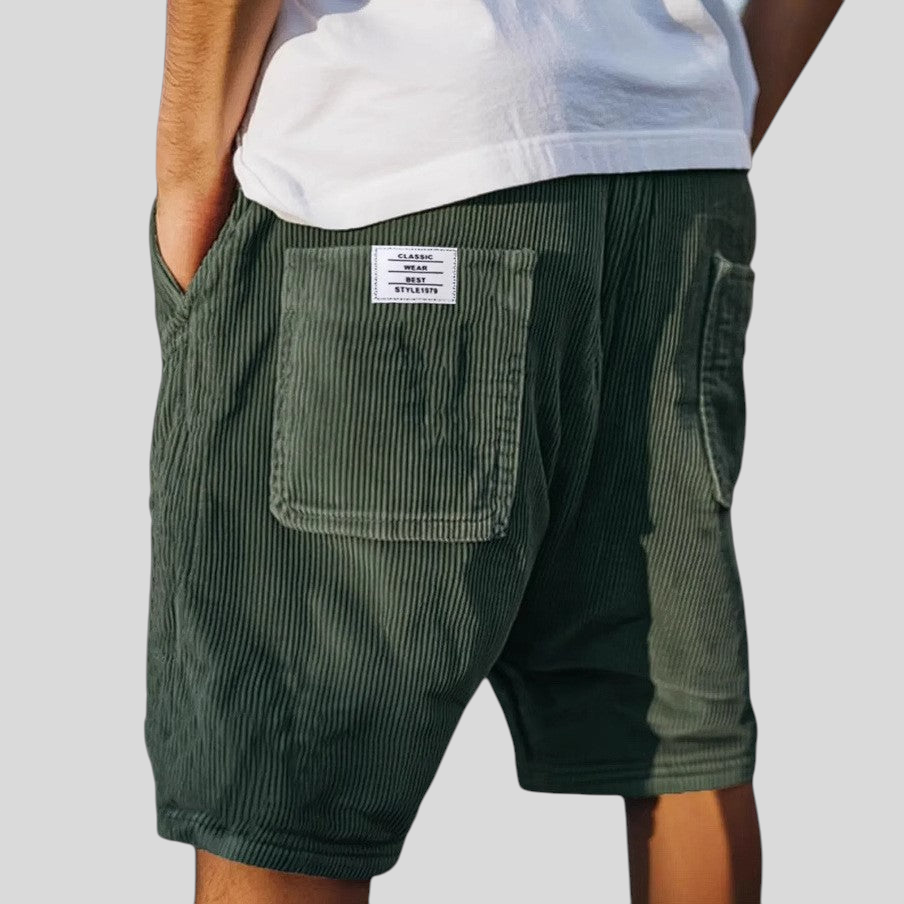 Lenoir - Elegantne kratke hlače od baršuna