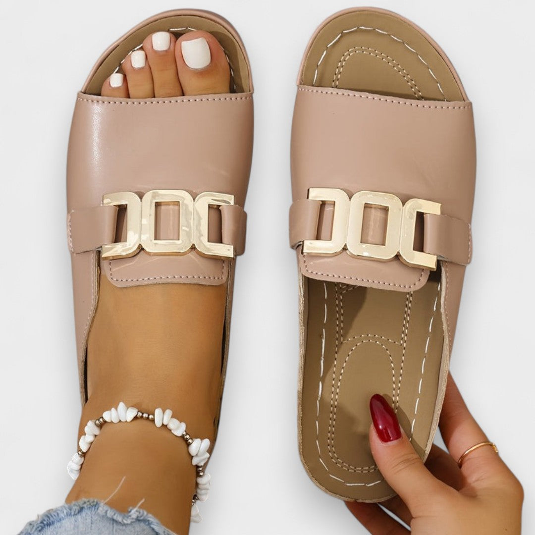 Jelena - Udobne sandale s potplatom na petu