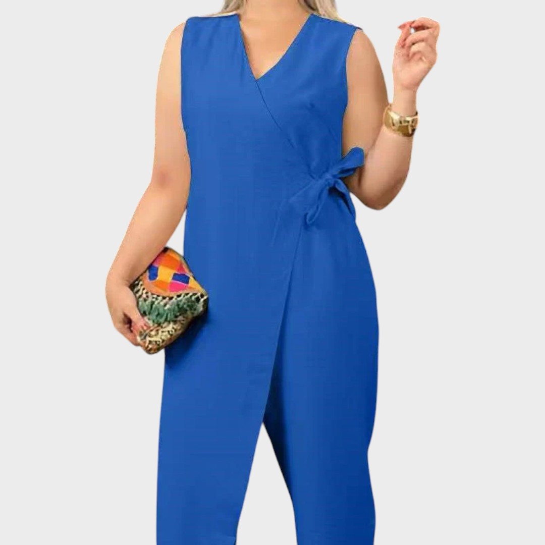 Dragana -  Elegantni kombinezon s V-izrezom